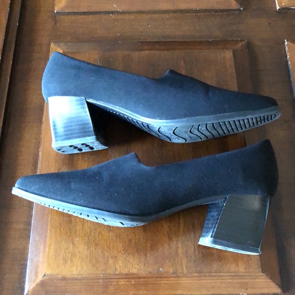 Liz Claiborne Lizflex Concord black Stretch Micro Shoes Size 6M - Picture 7 of 8